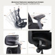 Крісло офісне ергономічне LiberNovo Omni Midnight Black 48 см (CP-GW-0000015-00-01) Купити в Україні
