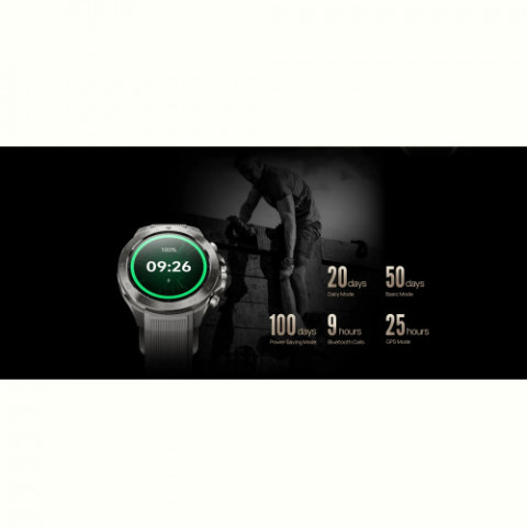 Смарт-годинник Mibro GS Explorer S Titanium Silicone