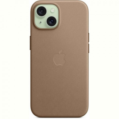 Чохол-накладка Apple FineWoven Case with MagSafe для Apple iPhone 15 Taupe (MT3C3)