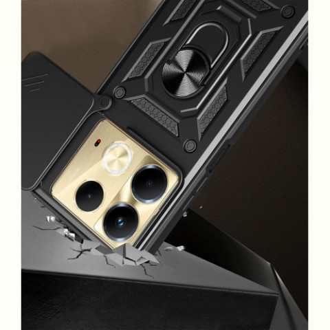 Чохол-накладка BeCover Military для Infinix Note 40 (X6853) Black (712159)