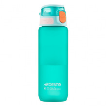 Пляшка для води Ardesto Matte 800мл, пластик, блакитний