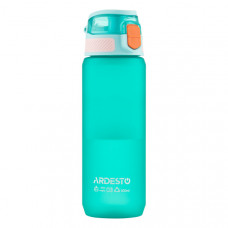 Пляшка для води Ardesto Matte 800мл, пластик, блакитний