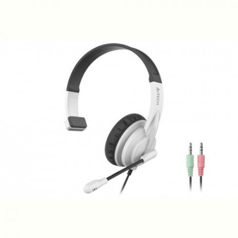 Моногарнітура A4Tech HS-11 Black + White