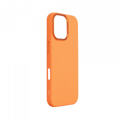 Чохол ArmorStandart LikeCarbon2 MagCase для Apple iPhone 17 Kevlar Orange (ARM88614)