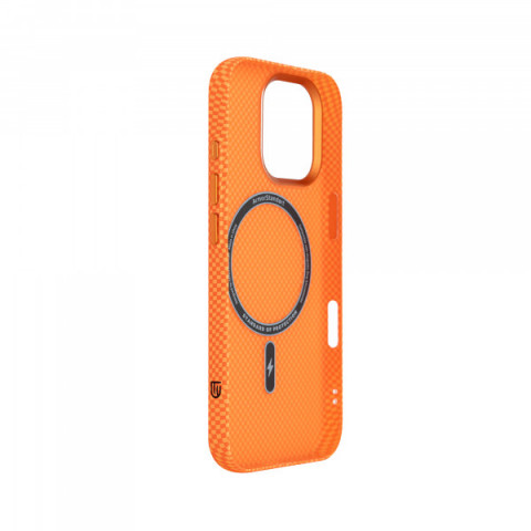 Чохол ArmorStandart LikeCarbon2 MagCase для Apple iPhone 17 Kevlar Orange (ARM88614)