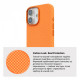 Чохол ArmorStandart LikeCarbon2 MagCase для Apple iPhone 17 Kevlar Orange (ARM88614)