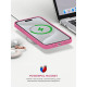 Чохол ArmorStandart ICON2 MagSafe для Apple iPhone 15 Pro Pink (ARM77005)