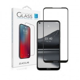 Захисне скло ACCLAB Full Glue для Nokia 3.4 Black (1283126511516)