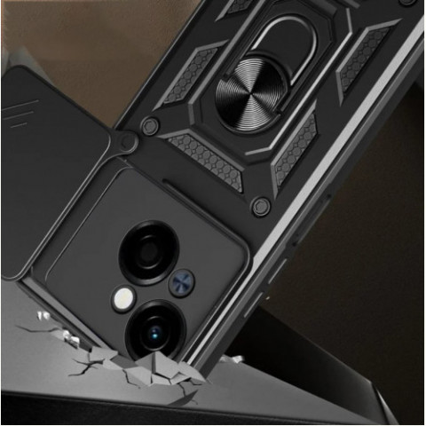 Чохол-накладка BeCover Military для Tecno Spark Go 1 (KL4) Black (713073)