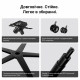 Крісло геймерське ігрове Anda Seat Phantom 4 Pro L до 100 кг Black (AD18YSDC-72-B-PV-B02) Купити в Україні