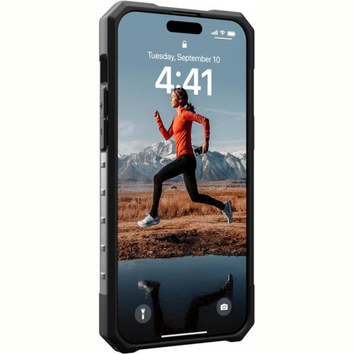 Чохол-накладка Urban Armor Gear Plasma для Apple iPhone 15 Pro Max Ash (114304113131)
