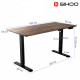 Комп’ютерний стіл з електрорегулюванням висоти Sihoo D03 1.4m Walnut/Black (D03-104/D03-108) Купити в Україні