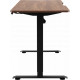 Комп’ютерний стіл з електрорегулюванням висоти Sihoo D03 1.4m Walnut/Black (D03-104/D03-108) Купити в Україні