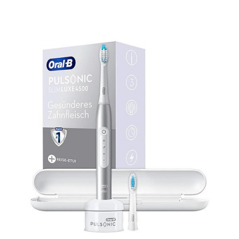 Oral-B Pulsonic Slim Luxe 4500 (S411.526.3X) Reise-Edition Platinum (4190998611)