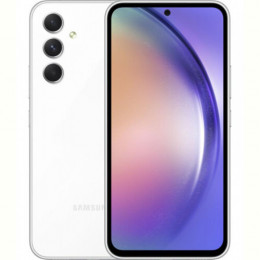 Смартфон Samsung Galaxy A54 SM-A546E 6/128GB Dual Sim White (SM-A546EZWASEK)_UA