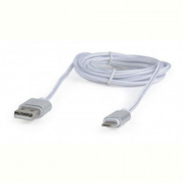 Кабель Cablexpert (CCB-USB2AM-mU8P-6) USB2.0 - Lightning+MicroUSB, 1.8 м, сірий