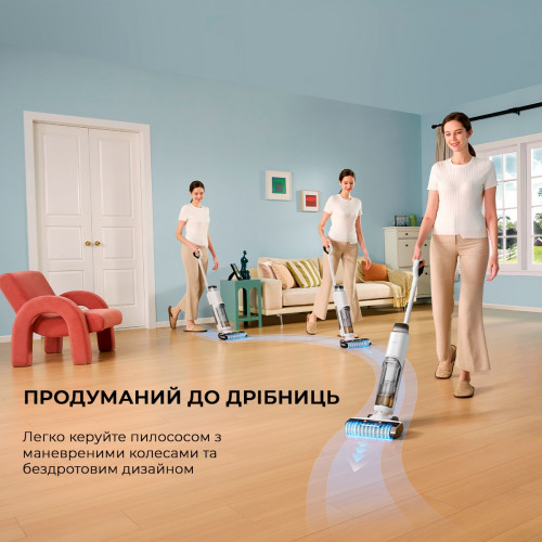 Акумуляторний миючий пилосос Mova K10 Pro (BVC-T8)