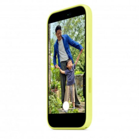Чохол Apple iPhone 17 Silicone Case with MagSafe Neon Yellow (MGEV4)