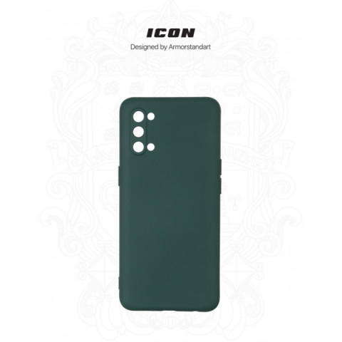 Чохол ArmorStandart ICON для OPPO Reno4 Camera cover Pine Green (ARM57170)