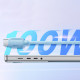 Кабель Essager Breeze USB Type-C - USB Type-C (M/M), 100W, 2 м Blue (EXCTT1-WLA03-P)