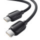 Кабель Essager Breeze USB Type-C - USB Type-C (M/M), 100W, 2 м Blue (EXCTT1-WLA03-P)