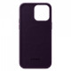 Чохол ArmorStandart FAKE Leather Case для Apple iPhone 14 Pro Max Dark Cherry (ARM64401)