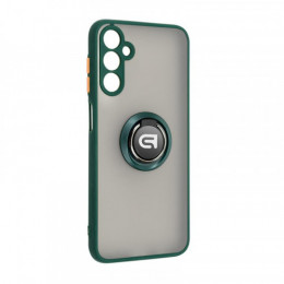 Чохол-накладка Armorstandart Frosted Matte Ring для Samsung Galaxy M14 5G SM-M146 Dark Green (ARM68363)