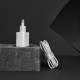 МЗП Baseus Super Silicone Quick Charger 20W (Type-C) + With Cable Type-C to Lightning white Купити в Україні
