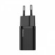 МЗП Baseus Super Silicone Quick Charger 20W (Type-C) + With Cable Type-C to Lightning white Купити в Україні