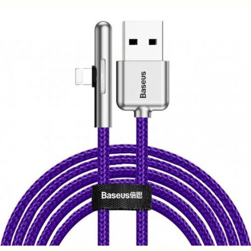 Кабель Baseus Iridescent Lamp Mobile Game USB3.1-Lightning 1.5A, 2м, Purple (CAL7C-B05)