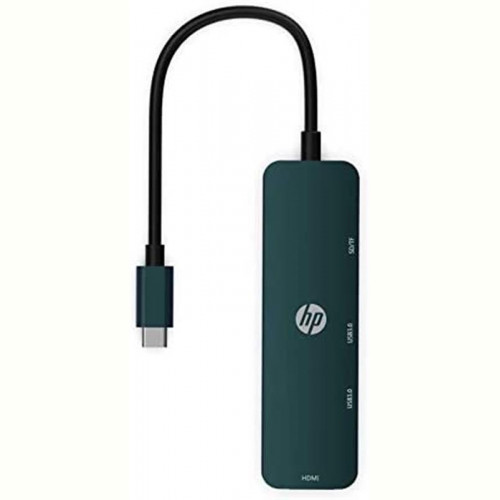 Концентратор HP USB3.0 Type-C - USB/HDMI/SD/TF (DHC-CT203) Black