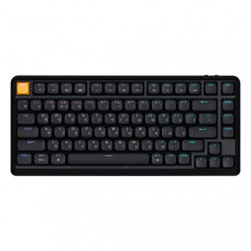 Клавіатура механічна Keychron J1 82Key, K pro Banana, WL/BT/USB-A, QMK, Hot-swap, EN/UKR, RGB, чорний