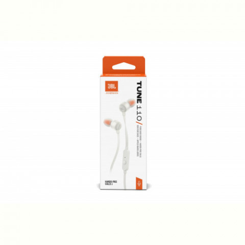 Гарнітура JBL Tune 110 Eco White (JBLT110WHTE)
