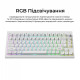 Клавіатура бездротова Keychron V1 Ultra Keychron Red Switch White RGB (V1U-F1-UA) Купити в Україні