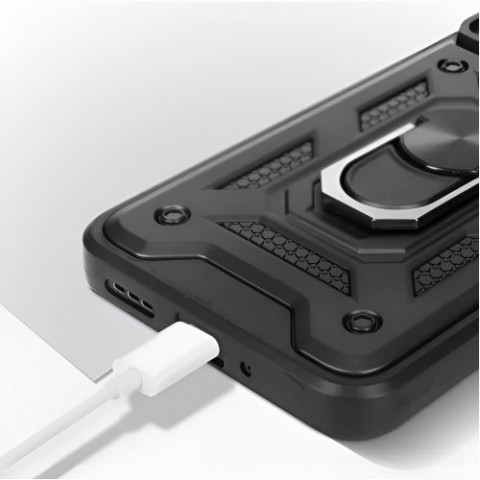 Чохол-накладка BeCover Military для Infinix Hot 40 Pro (X6837) Black (711151)