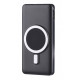Зовнішній акумулятор (Power Bank) 2E Power Bank Wireless 10000 mAh 20W Black (2E-PB1001-BLACK)