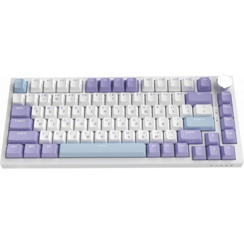 Дротова механічна клавіатура Ajazz AK820 Sea Salt Switch White (AK820-SS-PWB) Купити в Україні