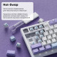 Дротова механічна клавіатура Ajazz AK820 Sea Salt Switch White (AK820-SS-PWB) Купити в Україні