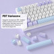 Дротова механічна клавіатура Ajazz AK820 Sea Salt Switch White (AK820-SS-PWB) Купити в Україні