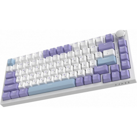 Дротова механічна клавіатура Ajazz AK820 Sea Salt Switch White (AK820-SS-PWB) Купити в Україні