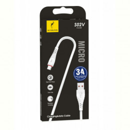 Кабель SkyDolphin S02V USB - micro USB (M/M), 1 м, White (SDUSB-000590)