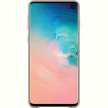 Чохол-накладка Samsung Leather Cover для Samsung Galaxy S10 SM-G973 Gray (EF-VG973LJEGRU)