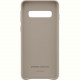 Чохол-накладка Samsung Leather Cover для Samsung Galaxy S10 SM-G973 Gray (EF-VG973LJEGRU)