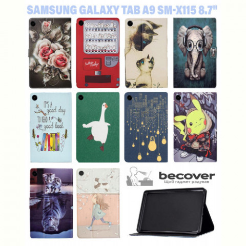 Чохол BeCover Smart Case для Samsung Galaxy Tab A9 SM-X115 8.7" Good Book (711270)