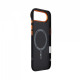 Чохол ArmorStandart LikeCarbon2 SE MagCase для Apple iPhone 17 Air Kevlar Black Orange (ARM89166)