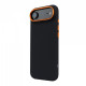 Чохол ArmorStandart LikeCarbon2 SE MagCase для Apple iPhone 17 Air Kevlar Black Orange (ARM89166)