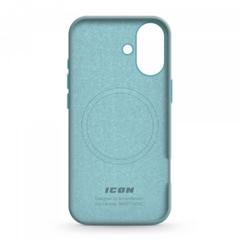 Чохол ArmorStandart ICON2 MagSafe для Apple iPhone 16 Blue Fog (ARM80184)