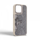 Чохол Harder Snake Pattern для Apple iPhone 14 Pro Max Grey Silver (ARM76816)