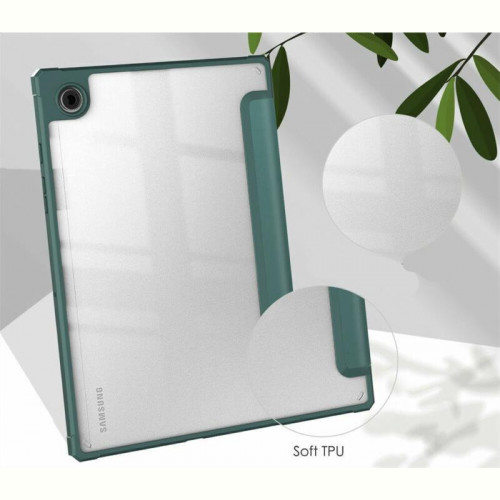 Чохол-книжка BeCover Soft Edge для Samsung Galaxy Tab A8 SM-X200/SM-X205 Dark Green (708358)