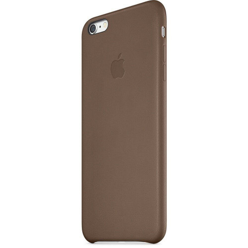 Чохол Apple Leather Case для iPhone 6 Plus/6S Plus Brown (MGQR2)